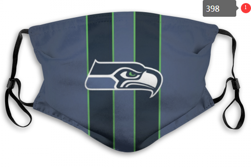 NFL Seattle Seahawks #1 Dust mask with filter->nfl dust mask->Sports Accessory